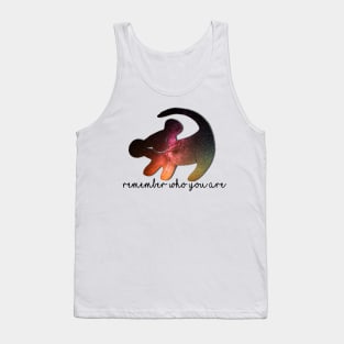 Lion King Remember Who You Are Tank Top